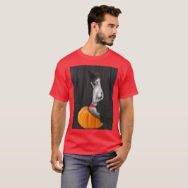 Halloween Sexy Pinup Witch Babe Mannen Rood T-shir T-shirt