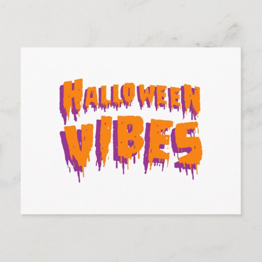 Halloween Sfeer Briefkaart (Voorkant)