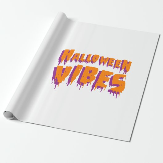 Halloween-sfeer Cadeaupapier (Uitgerold)