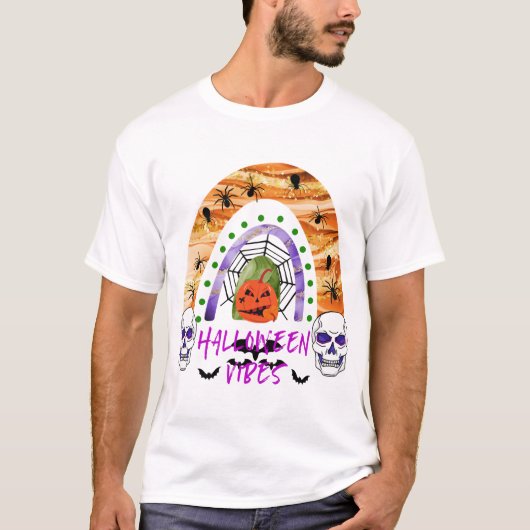 Halloween sfeer t-shirt (Voorkant)