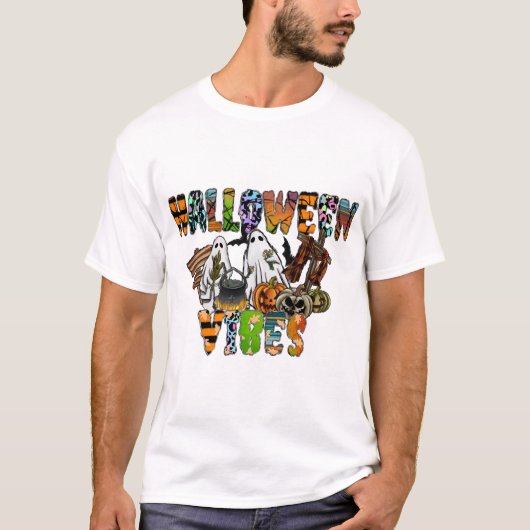 Halloween-sfeer T-shirt (Voorkant)