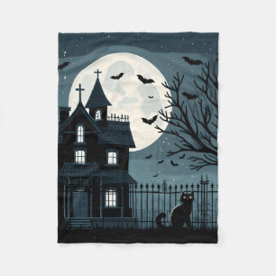 Halloween Shadow Cat Deken