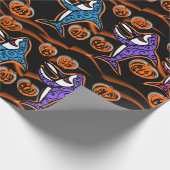 HALLOWEEN SHARK CADEAUPAPIER (Hoek)