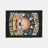 Halloween Shell Tease – Verspreid mijn flappen De Fleece Deken (Voorkant (Horizontaal))