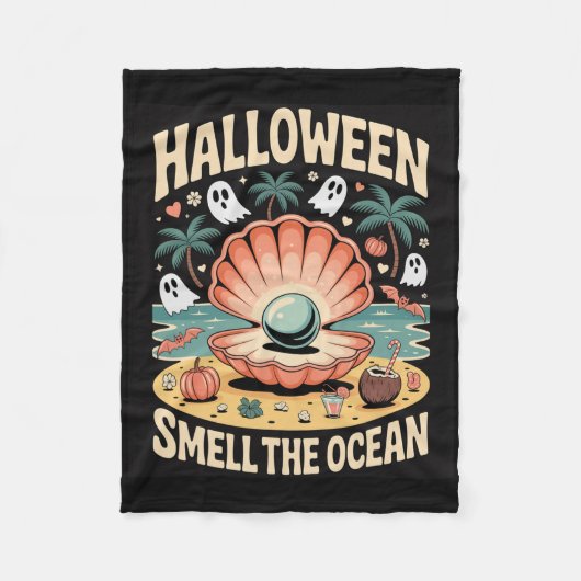 Halloween Shell Tease – Verspreid mijn flappen De Fleece Deken (Voorkant)