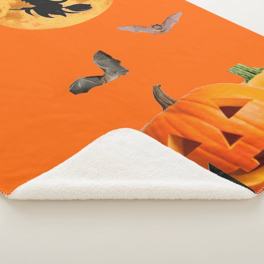 Halloween Sherpa Blanket Sherpa Deken (3/4)