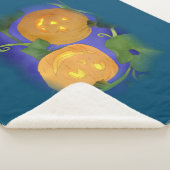 Halloween  sherpa deken (3/4)