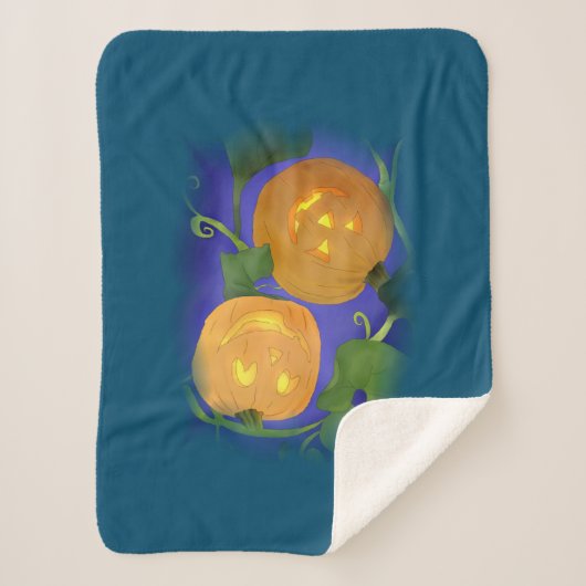 Halloween  sherpa deken (Voorkant)