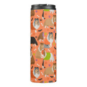 Halloween Shetland Sheepdog Sheltie Thermosbeker (Achterkant)