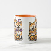Halloween Shiba Inu Dogs Mok (Midden)