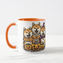 Halloween Shiba Inu Dogs Mok