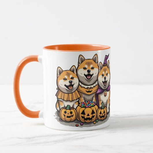 Halloween Shiba Inu Dogs Mok (Links)