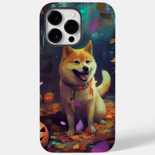 Halloween Shiba Inu met pompoenen eng Case-Mate iPhone 14 Pro Max Hoesje