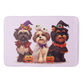Halloween Shih Tzu Dogs Badmat