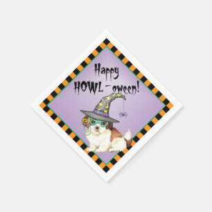 Halloween Shih Tzu Napkins Servet