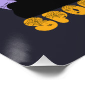 Halloween-Shirt | Black Cat Shirt | Kat Liefhebber Perfect Poster (Hoek)