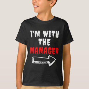 Halloween Shirt Funny Retro Ik ben met de M