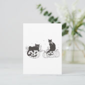  Halloween Shirt, Halloween Sweatshirt, Kat Feestdagenkaart (Staand voorkant)