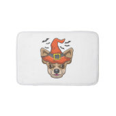 Halloween Shirt heks Chihuahua kostuum cadeau Badmat (Voorkant)