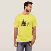 Halloween-Shirt in Haunted House T-shirt (Voorkant volledig)