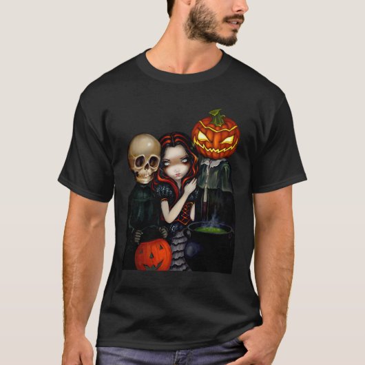 Halloween-Shirt met Trick-or-Treating T-shirt (Voorkant)