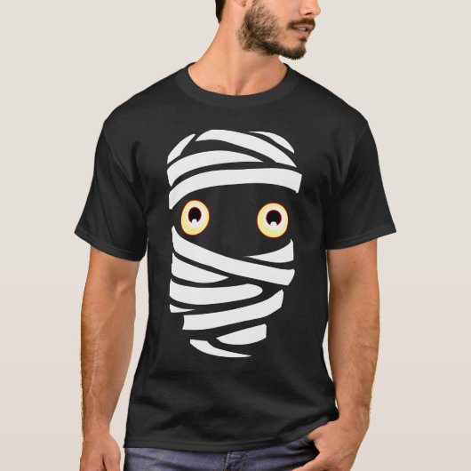Halloween Shirt Mummy Shirt Fun Boo Mummy T-shirt (Voorkant)