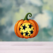 Halloween Shirt Pumpkin Turtle Zee Halloween Costu Acryl Bord (Neutraal)