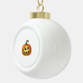Halloween Shirt Pumpkin Turtle Zee Halloween Costu Keramische Bal Ornament (Rechts)