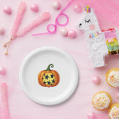 Halloween Shirt Pumpkin Turtle Zee Halloween Costu Papieren Bordje (Feest)