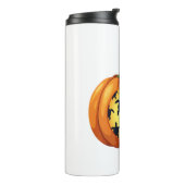 Halloween Shirt Pumpkin Turtle Zee Halloween Costu Thermosbeker (Gedraaid links)