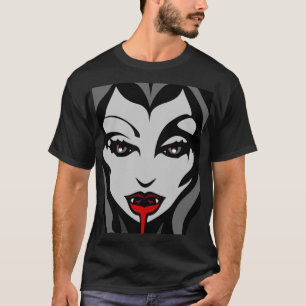 Halloween Shirt Spooky Vampire Unisex Shirt T-shir