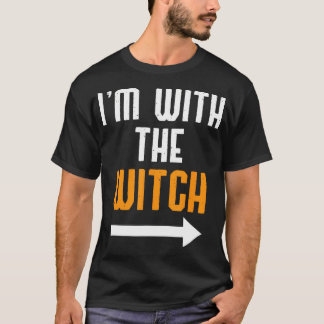 Halloween Shirt voor mannen... ik ben met de heks