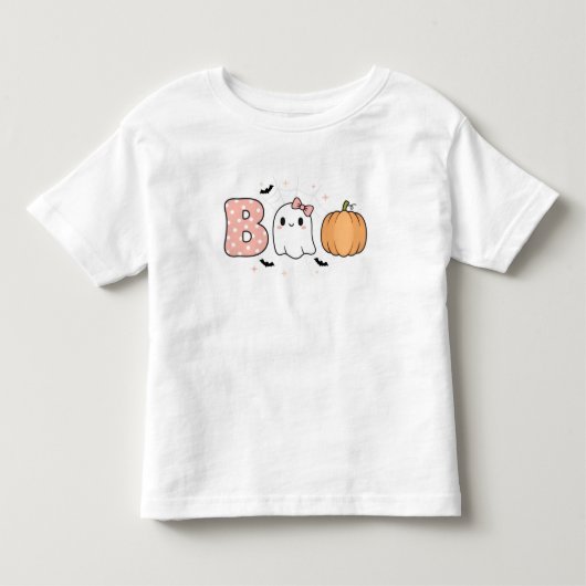 Halloween shirt voor peutermeisjes (Voorkant)