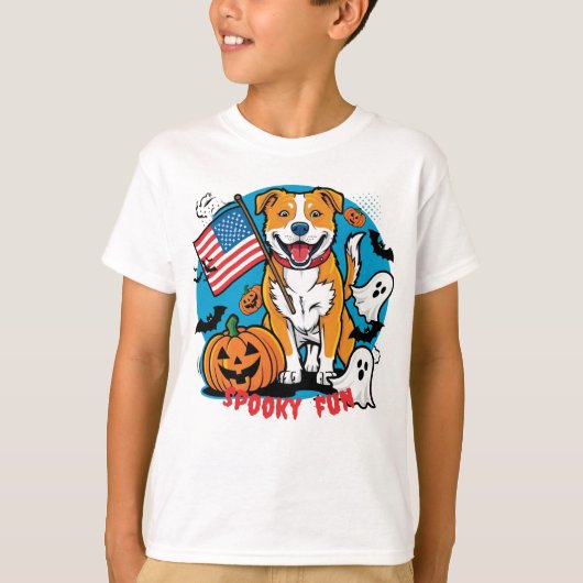 Halloween Shirt voor volwassenen en Kinderen (Voorkant)