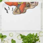 Halloween Shirt Witch Chihuahua Costume Gift Theedoek (Gevouwen)