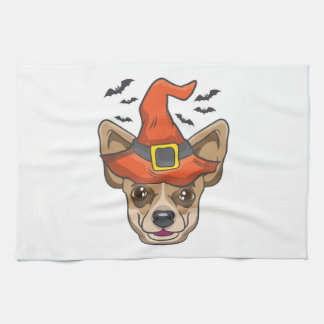 Halloween Shirt Witch Chihuahua Costume Gift Theedoek