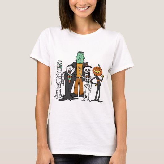 Halloween shirten t-shirt (Voorkant)