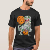 Halloween Shirten voor jongens Mannen Dinosaur T r T-shirt (Voorkant)