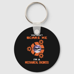 Halloween Shirten voor Mechanical Engineer-MenWome Sleutelhanger