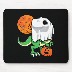 Halloween-shirts voor jongens mannen dinosaurus T  Muismat