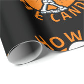 Halloween Show me Het Snoep Skelet Cadeaupapier (Rol Hoek)