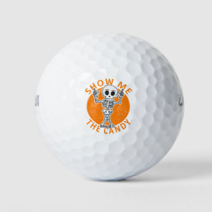 Halloween Show me Het Snoep Skelet Golfballen