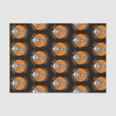 Halloween Show me Het Snoep Skelet Tissuepapier (Voorkant)