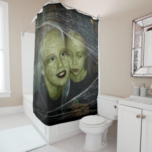 Halloween Shower Curtain Douchegordijn (In situ)