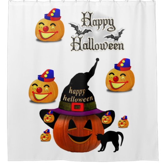 Halloween Shower Curtain Douchegordijn (Voorkant)