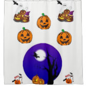 Halloween Shower Curtain Douchegordijn (Voorkant)