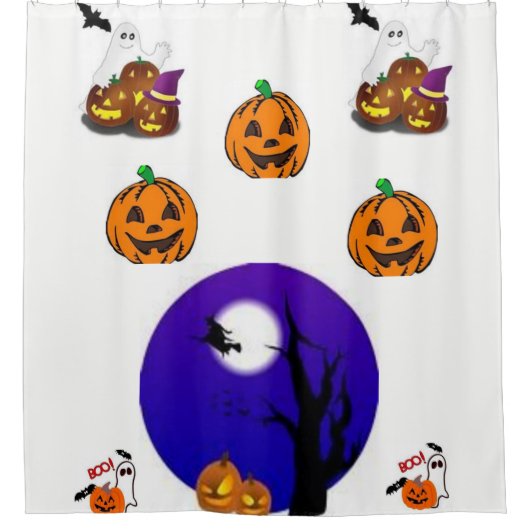 Halloween Shower Curtain Douchegordijn (Voorkant)