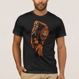Halloween Shrouded Skeleton T-Shirt uit 1920