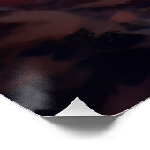 Halloween Siamese kat met pompoenen eng Perfect Poster (Hoek)