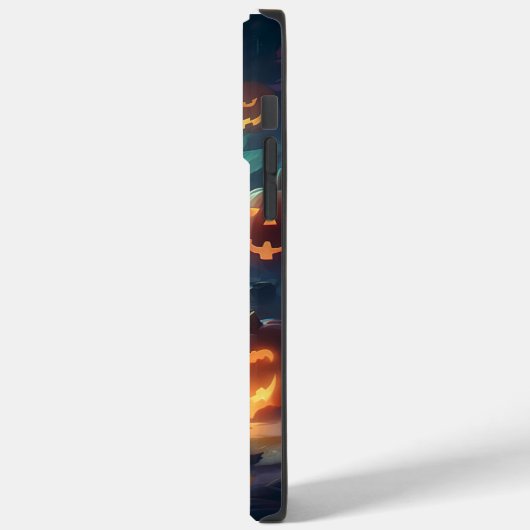 Halloween Siberische kat met pompoenen eng Case-Mate iPhone Case (Achterkant / Links)